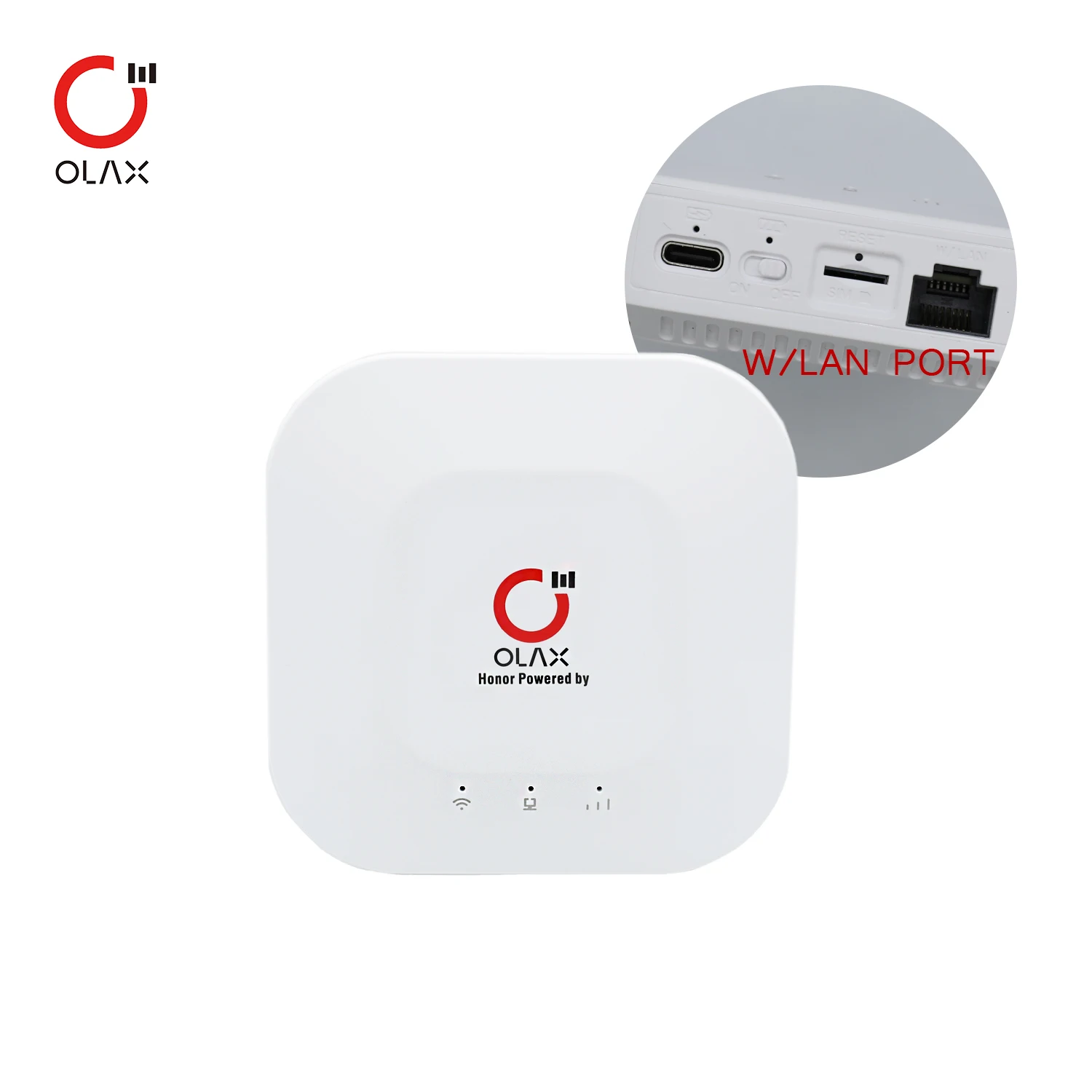 ワイヤレスルーター、ネットワークルーターミニポータブル3 G/4 GワイヤレスN USB WiFiホットスポットルーターAP 150 Mbps WLAN RJ 45 11ac 433Mbps ギガ対応ポータブルルーター - WRH-733GBK