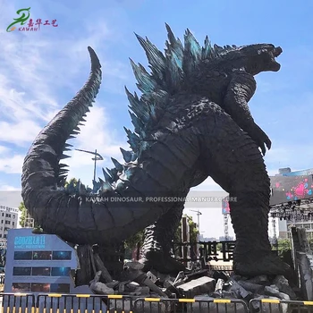 Giant Godzilla Statue Simulation Animal Godzilla Model Monsters King On Sale
