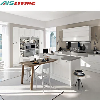 Armario De Cocina Lacado Moderno De Alto Brillo Gris - Buy Gris