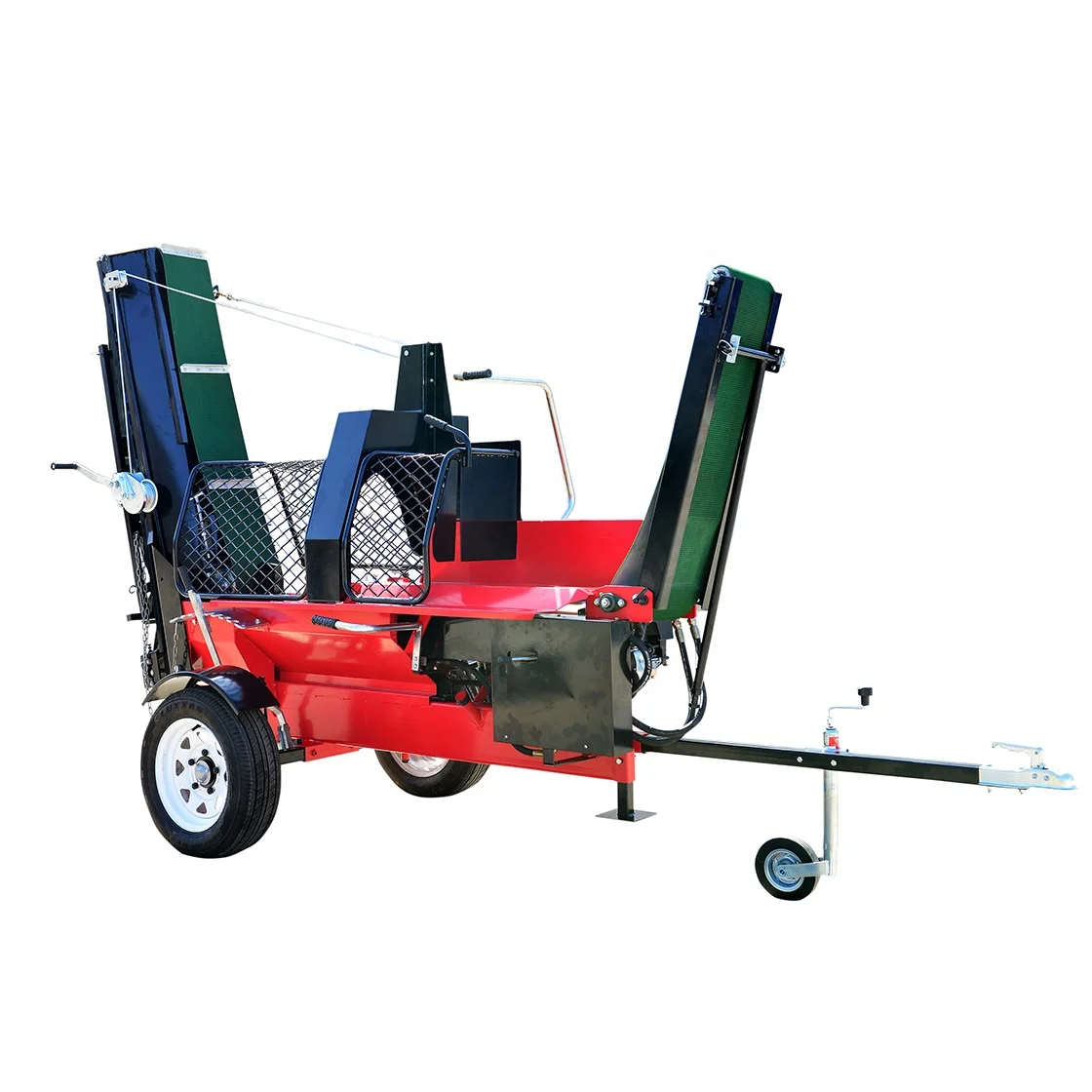 Fully Joystick Operating Conveyor Belt Wood Processor Fire Wood Processor with  CE Firewood Processor Firewood Splitter