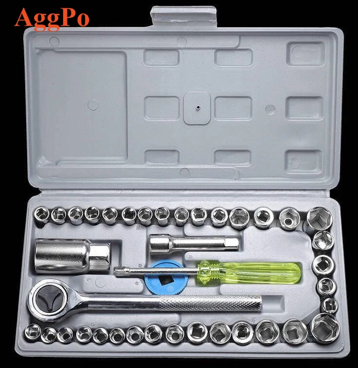 Caja de herramientas 40 piezas – gobaúl.com