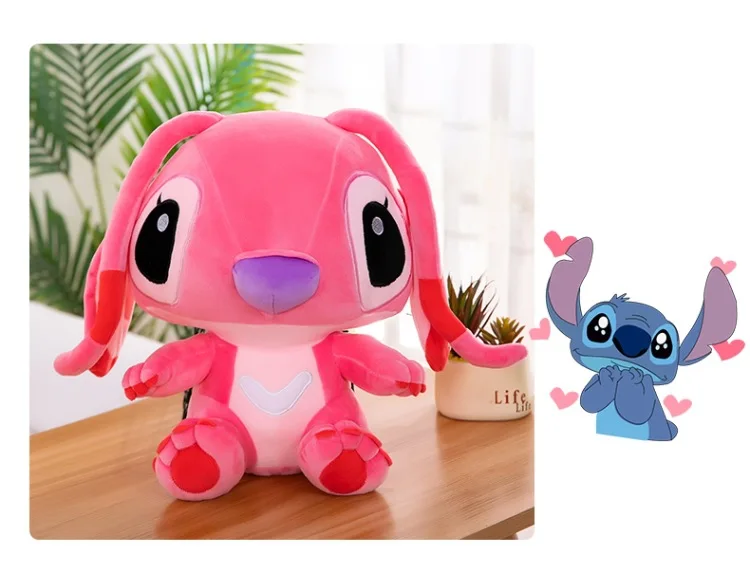 Cpc Jumbo Cartoon Lilo And Stitch Plush Toy Kawaii Plushies Toys Stitch ...