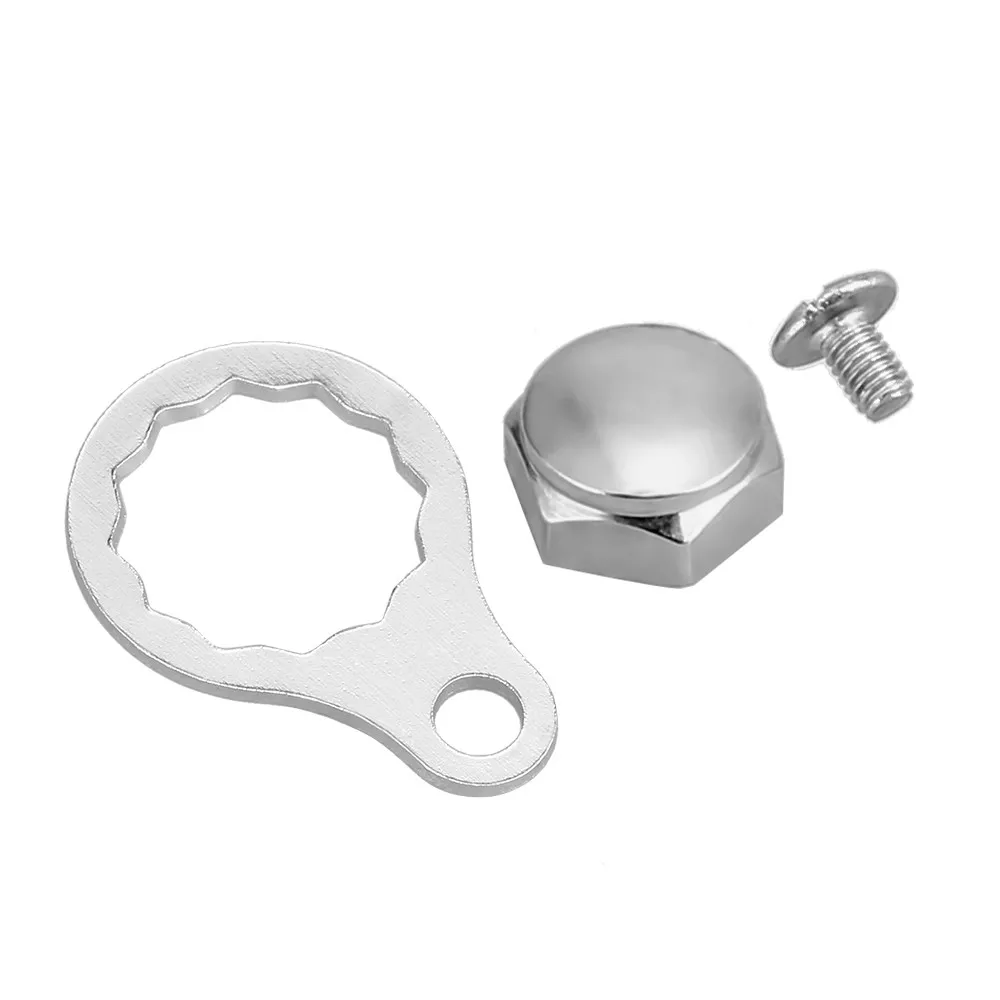 Kit Di Viti Per Maniglia Mulinello Da Pesca M7 - 1 Set Di Dadi, Piastre E Viti In Metallo Per Riparazione E Manutenzione Fai Da Te (Sinistra/Destra) - 4