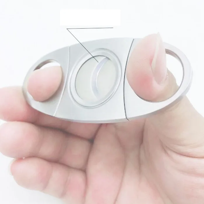 Кусачки для сигар из нержавеющей стали с двойным