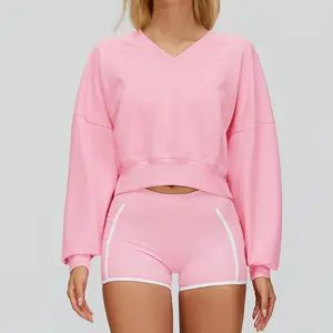 Private Label Gym Fitness Sets Women Fitness Activewear Gym Clothing Sports Wear 2PCS High Elastic Shorts Yoga Sets