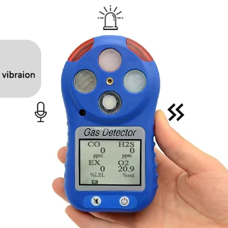 Multi Gas Detector with CE ATEX Certificate CO H2S O2 CH4 Detector