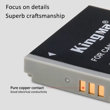 KingMa-NB-5LH Lithium Rechargeable Battery Camera Battery for Canon SX210/220/230 IXUS960/970/990/800 detail image