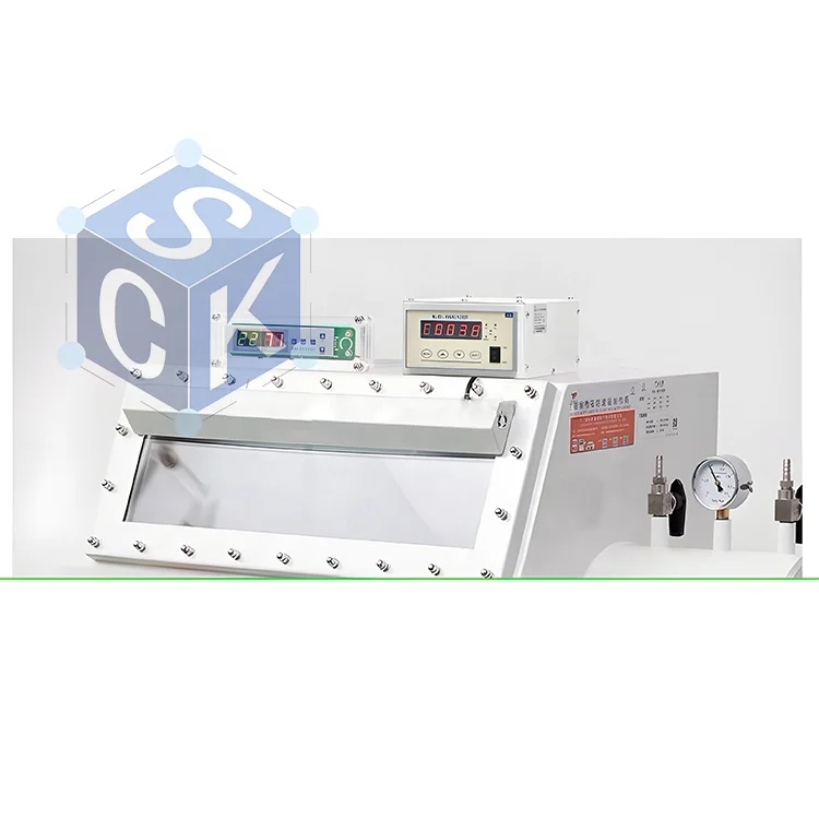 Laboratory Anaerobic Stainless Steel Vacuum Glove Box Anhydrous Oxygen