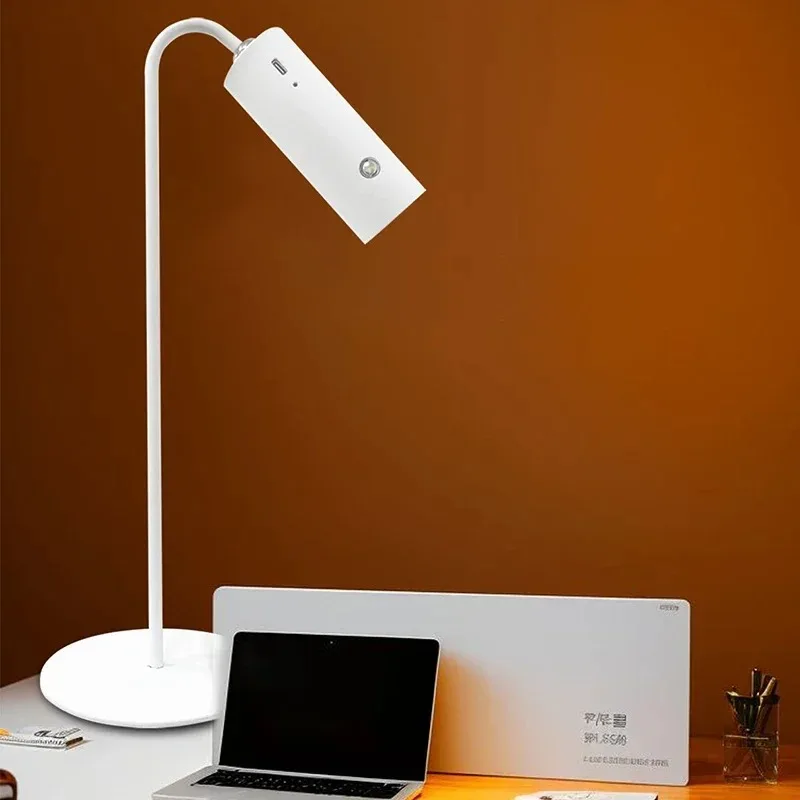 USB Rechargeable LED Touch Switch Desk Lamp Children's Eye-care Night Light Bedside Bedroom Reading Dimmable Folding Desk Lamps