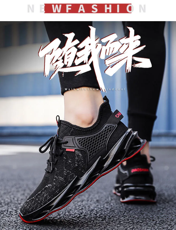 Hot Sale Cheap Sports Shoes High End Men's Breathable Noslip Tenis Men