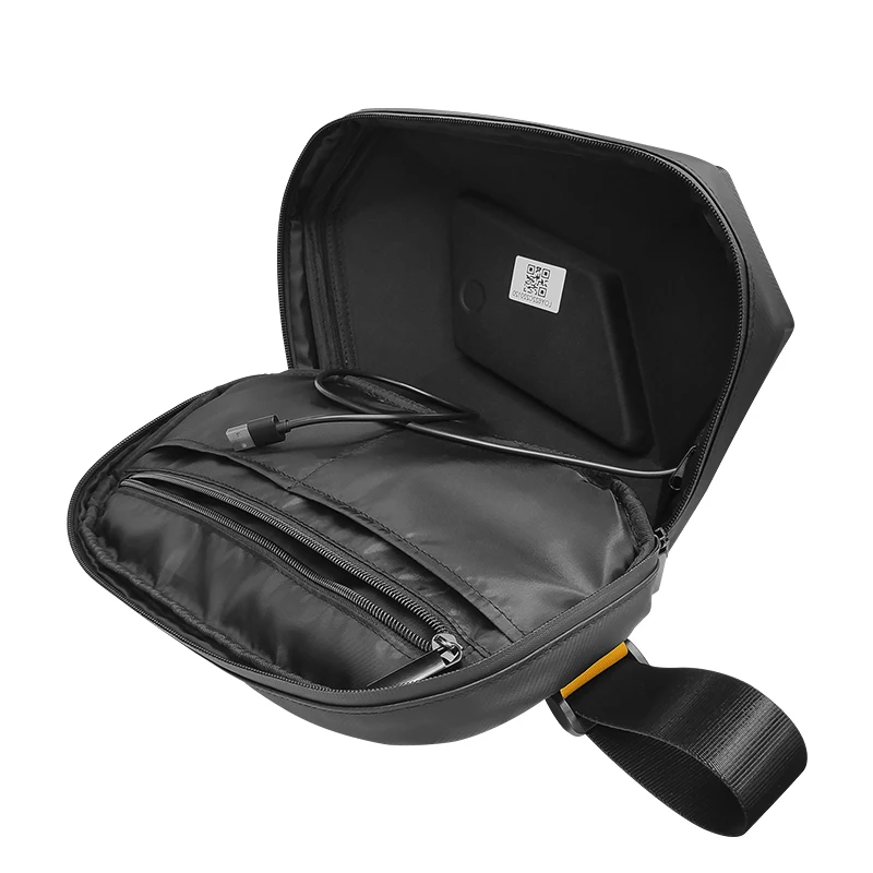 Loy Smart LED Hard Shell Knight Backpack Bluetooth Outdoor Waterproof Shoulder Bag Cool Design Backpacks