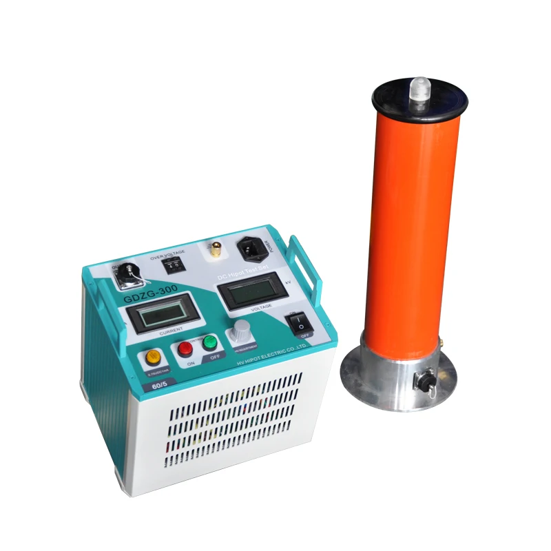 HVHIPOT GDZG-300- 60kV 5mA DC Hipot Test Set High Voltage Generator ...