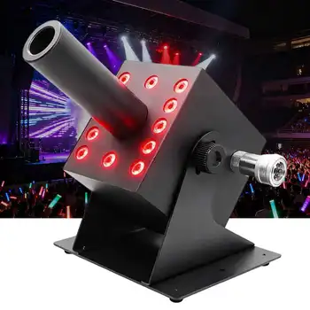 Professional CO2 Fog Column Jet Machine Stage Special Effect DJ Equipment LED Lights RGB Smoke Machine for Wedding Party Club