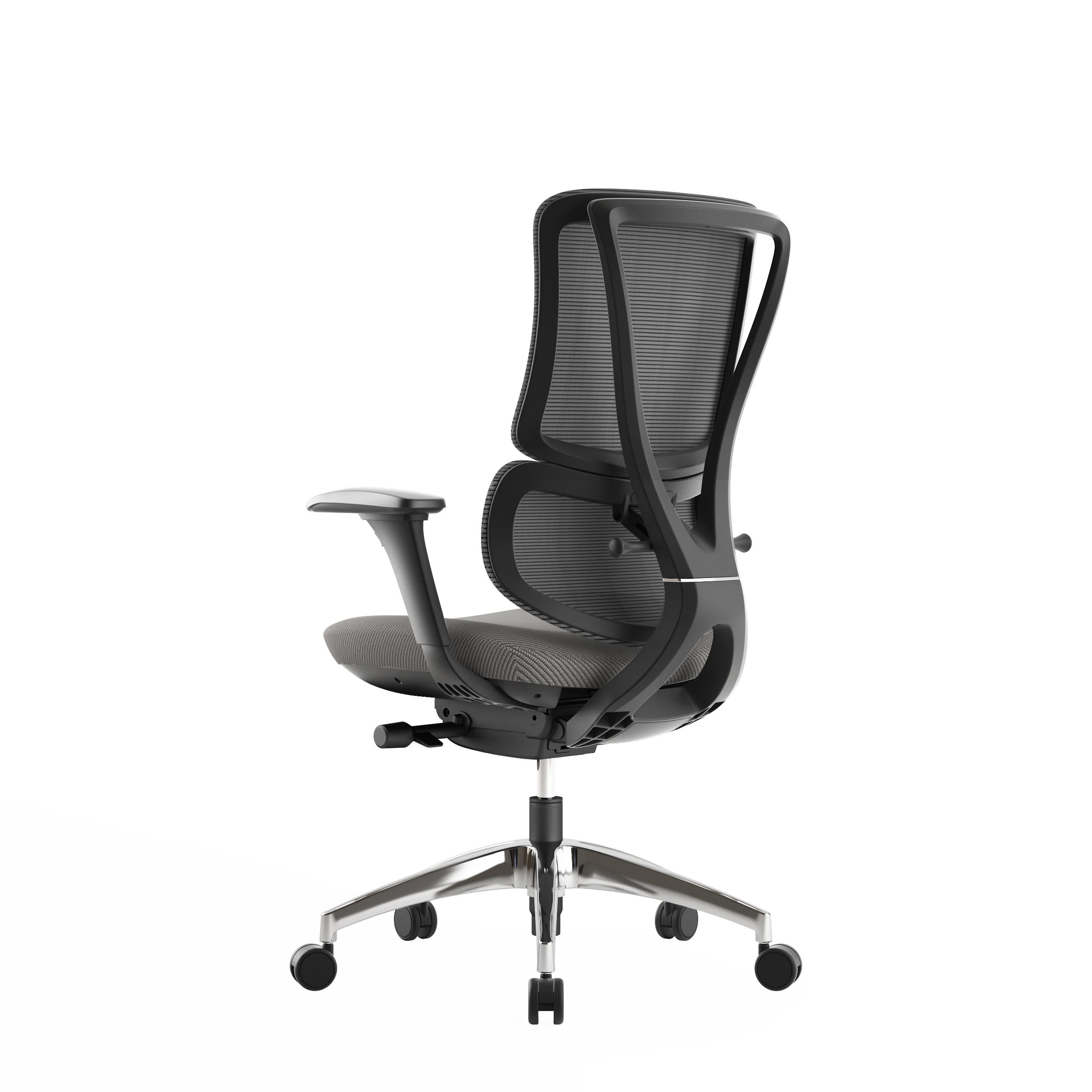 White High Back Functional Mesh Headrest Office Chair supplier