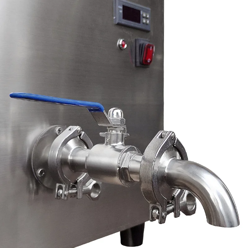 Mini  Pasteurizer Machine Commercial Gleato Ice Cream Maker Ice Cream Equipment Batch Pasteurizer Milk