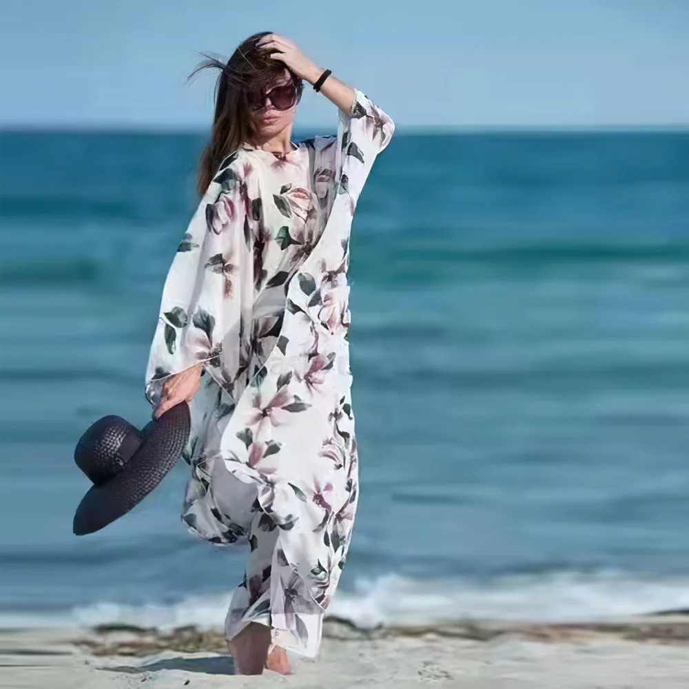 Maxi Dress Beach Dress Elegant Casual Women Beach Kaftan Xxx Hd