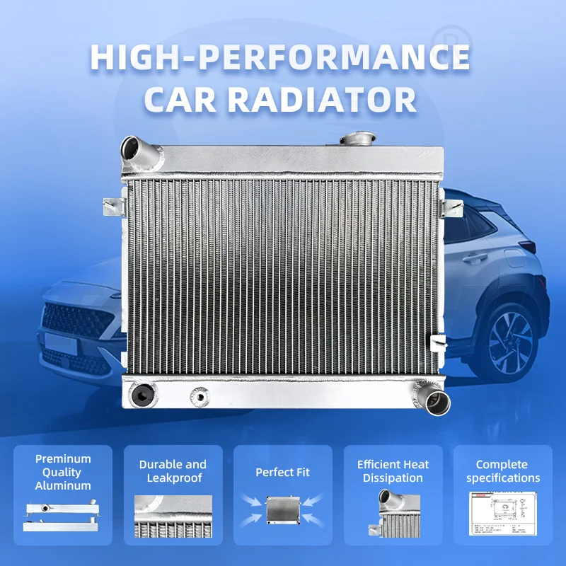 Cooling Manufacture  Auto Parts Aluminum Cooling Radiator for Chevrolet Sail SRV 1.6 2005-2008 OEM 92090138