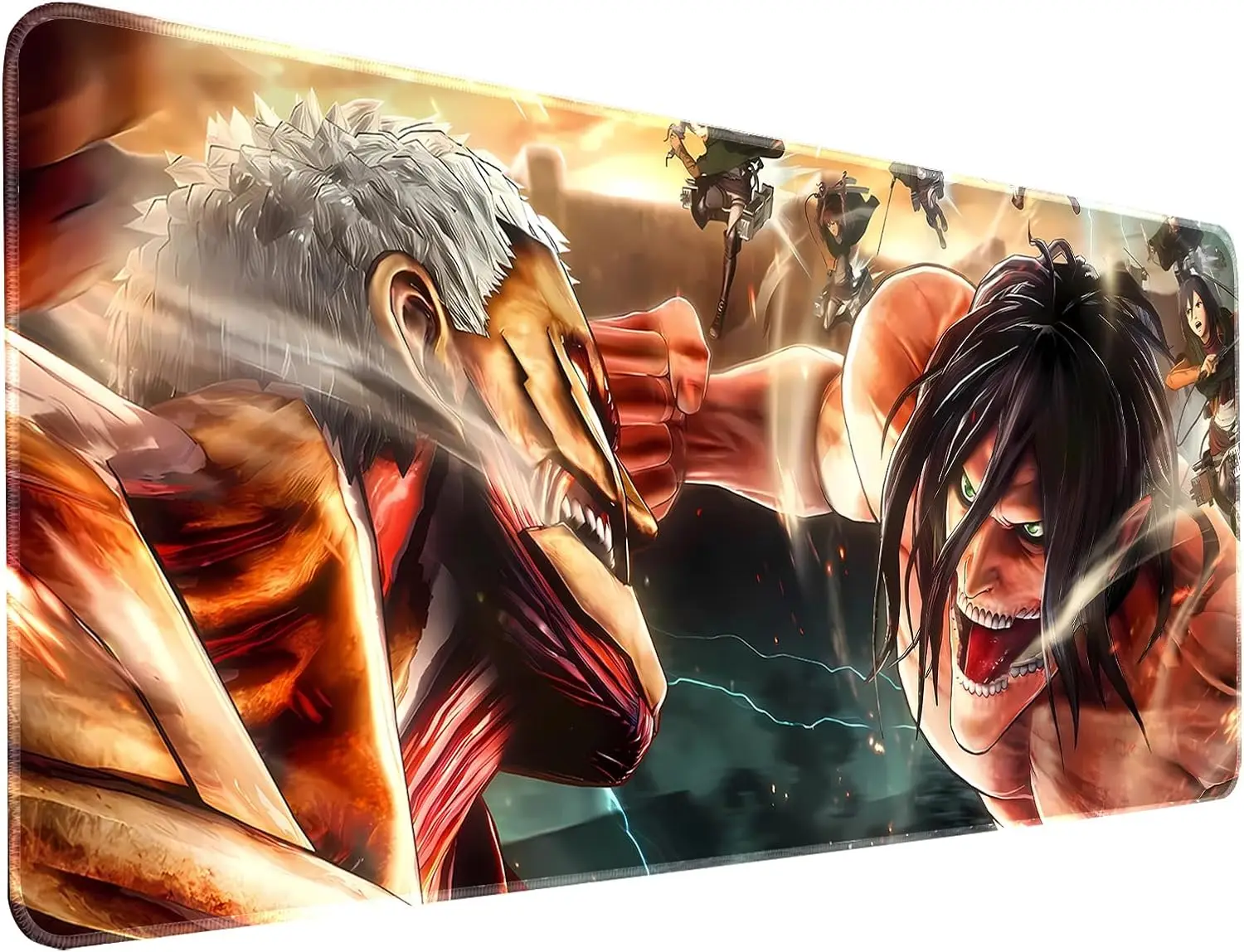 Custom Design Large Gaming Mouse Pad Non-Slip Rubber Base Big Computer Keyboard Mouse Ma aperçu 16