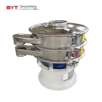 Multi layer Vibrating Screen Sifter Shaker Machine Commercial Circular Vibration Separator Sieve Manufacturers