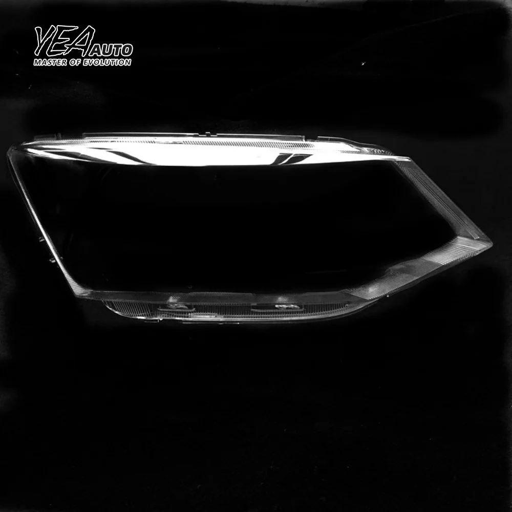 Kaca Lampu Sorot Mobil Penutup Lensa untuk Skoda Fabia 2015 - 2017 Penutup Lensa Lampu Utama