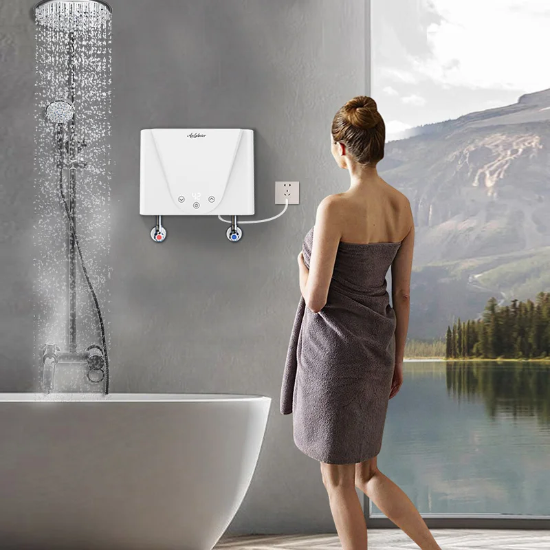 High Efficiency Electric Hot Water Heater Instant Tankless