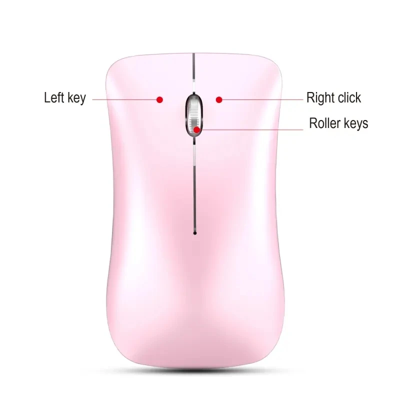 2024 New Rechargeable Slim Silent Wireless Mouse 2 4g Portable Mobile   H8cac8b034334479b92d19e80d3756b86D 