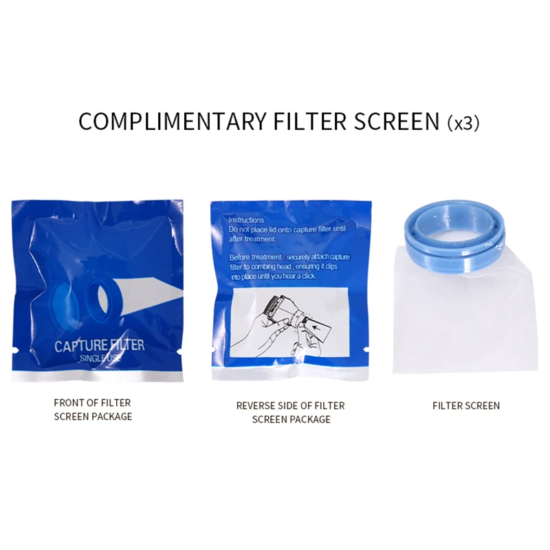 PSB electric hair cleaning brush comb pet hair lice remover