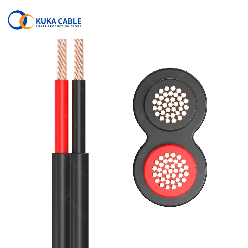 Solar Power Jacket 1x 4mm2 1x6mm2 Dc Pv Solar Panel Cable Solar Tabbing Wire Manufacturer Competitive Price Xlpe Dc Solar Cable