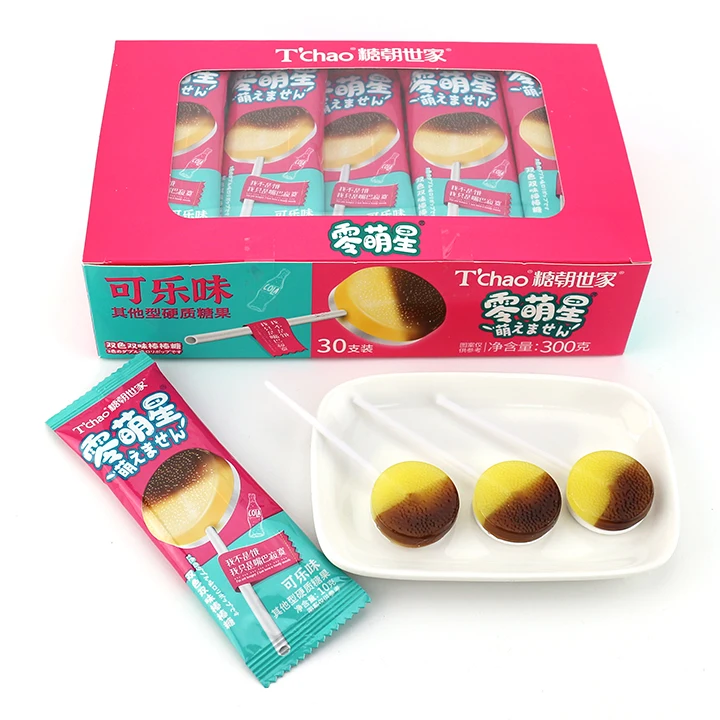 2 in 1 cola lollipop