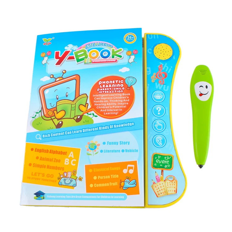 
 ABS Chinese English Voice Audio Kids Education Learning Books Talking Pen Talking Book  