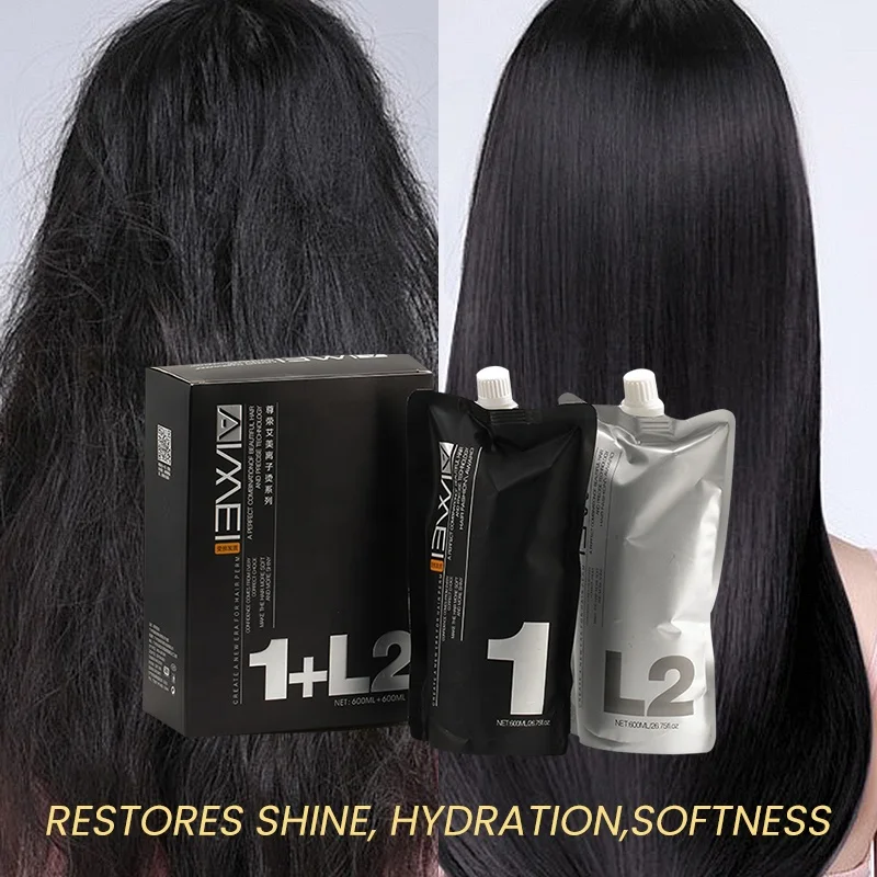 Крем для выпрямления волос