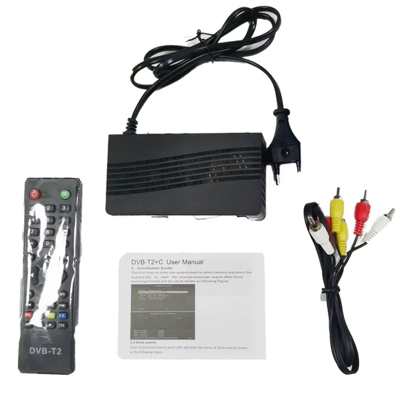 DVB-T2/DVB-T Set-top Box Indonesia MPG4 STB H.264 Decoder Digital TV Tuner TDT Receptor HD 1080P Wifi Receiver FTA Set Top Box