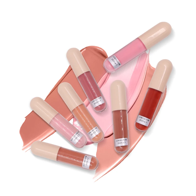 Customized Your Own Scented Lip Glaze Long Lasting Cute Lipgloss OEM Colors Candy Lip Gloss for Summer manufacture