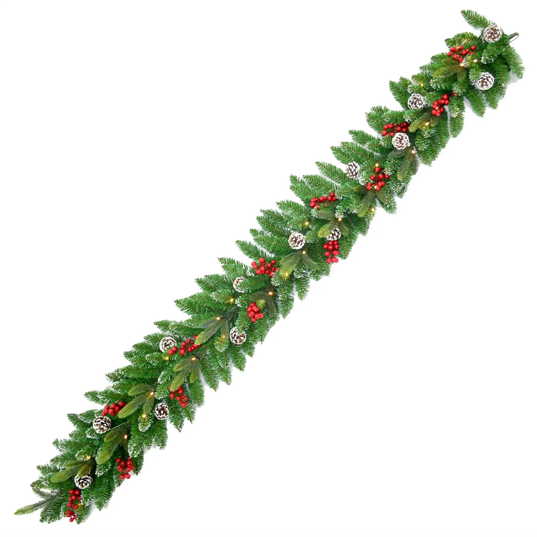 pre decorated christmas trees green pre lit garland wreath xmas
