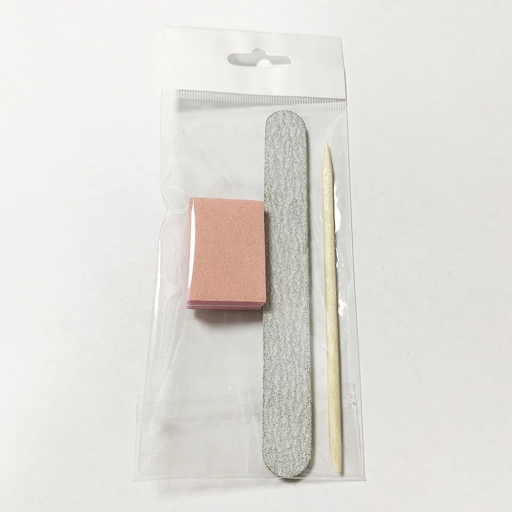 Disposable Manicure Set Nail Salon Tools Mini Nail File Kit