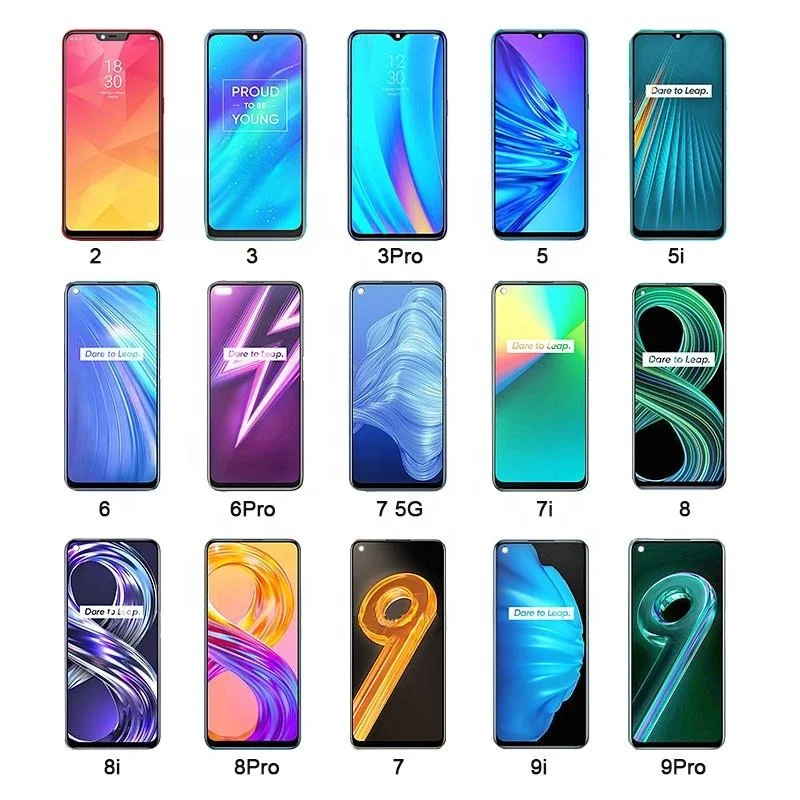 Экраны для Realme 1 2 Pro 3 5 5i 5s 6 6i 6s 7 7i 5g 8 8i 8s 9 9i 9 Pro Plus дисплей оригинальный AMOLED LCD с сенсорным экраном
