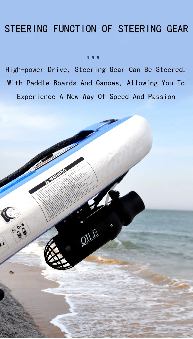 Water Marine Fins On Electric Motor Sup Motorized Fin Motord Surf