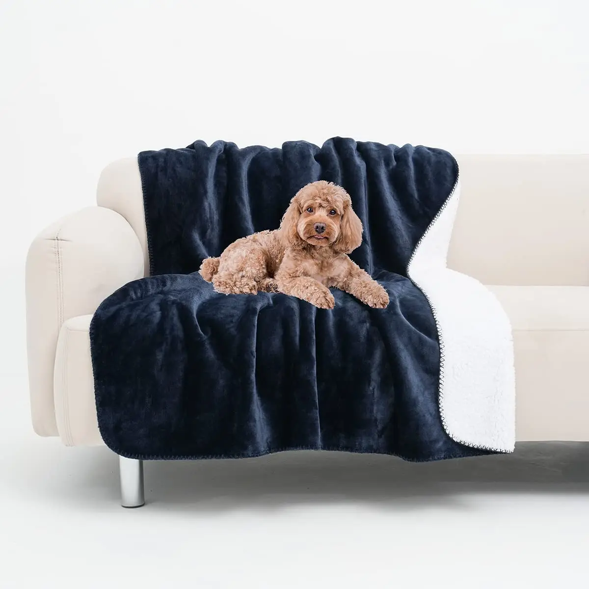 Soft Fleece Pet Blanket Durable Blanket Waterproof Washable Cozy Fluffy