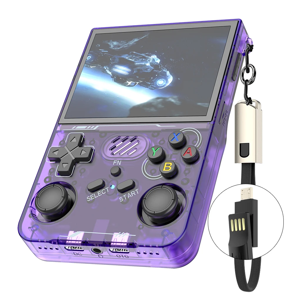 R36 Xx Handheld Game Console - Retro Gaming with 15000 Built-in
