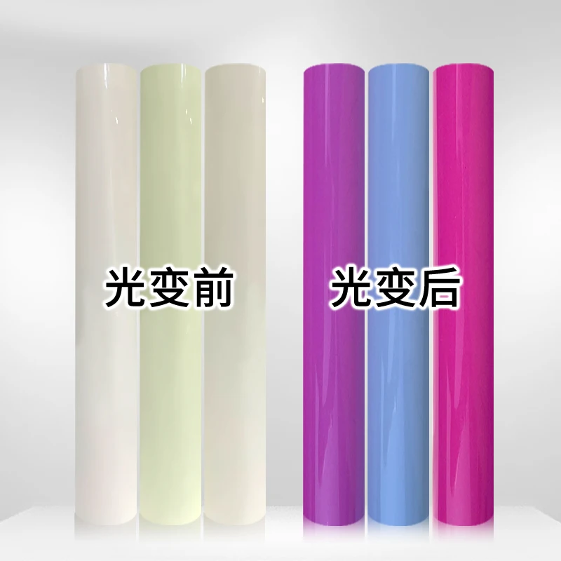 3d Puff Heat Transfer Vinyl Uv Color Changing Vinyl In Sunlight Htv