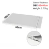 argento2,0 mm di spessore 60 * 40 cm