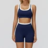 Azul marino (sujetador + pantalones cortos)