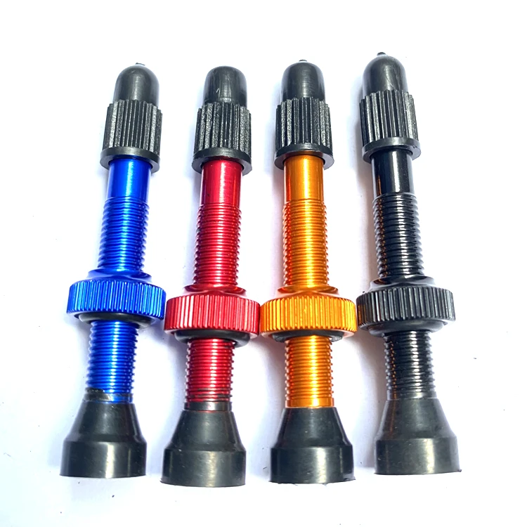 Pva0144 Bike Tubeless Tire Tyre Valves Bicycle Colorful Customizable