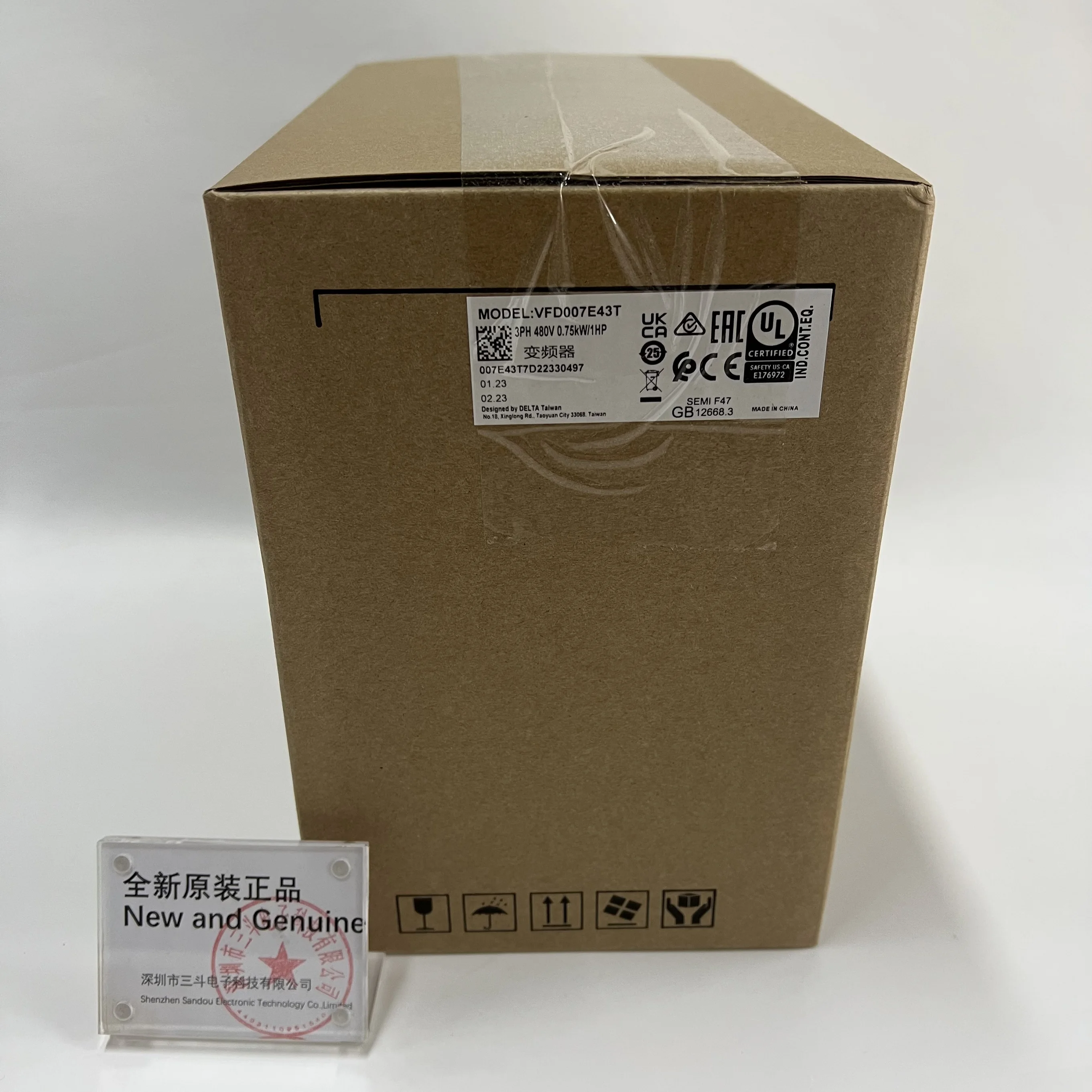 Delta Frequency Inverter VFD007E43T