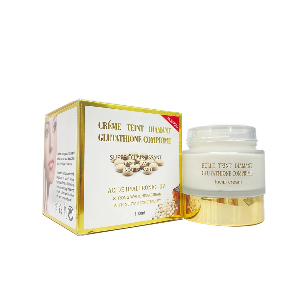 glutathione comprime face cream Glutathione Comprime Super Fort Strong Whitening Face Cream main image 0
