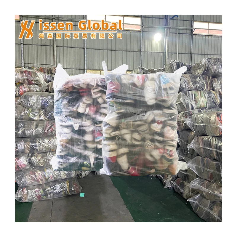 Factory Direct Supply Stock Lot 2023 Kampala Uganda Bales Used Sports Shoes in Bale Sneaker