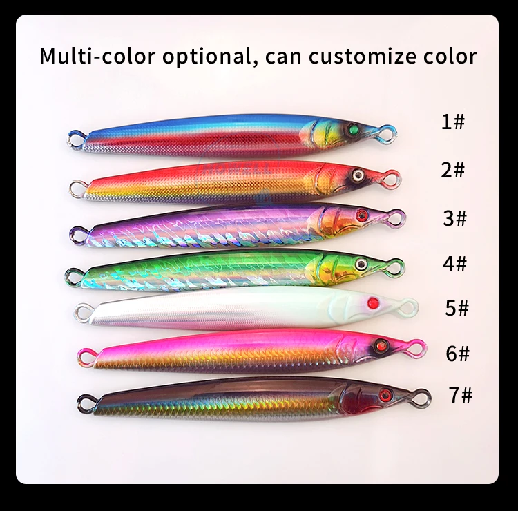 Oem Vertical Fishing Speed Jigging Lures 150g Saltwater Slow Pitch Jigs ...