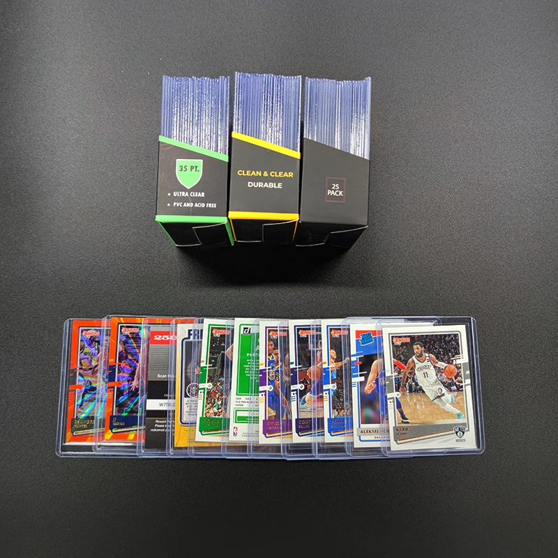 Top Loader Plastic Card Holder For Baseball Football Basketball Sports