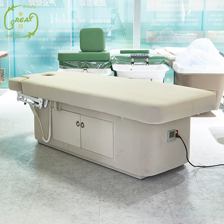 Facial Spa Massage Table Chair Electric Portable Facial Chair Treatment