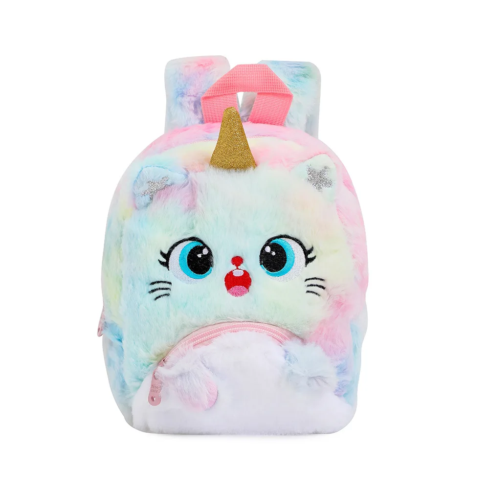 Plush Backpack Unicorn Bag, Cute Unicorn Bag Kids Women
